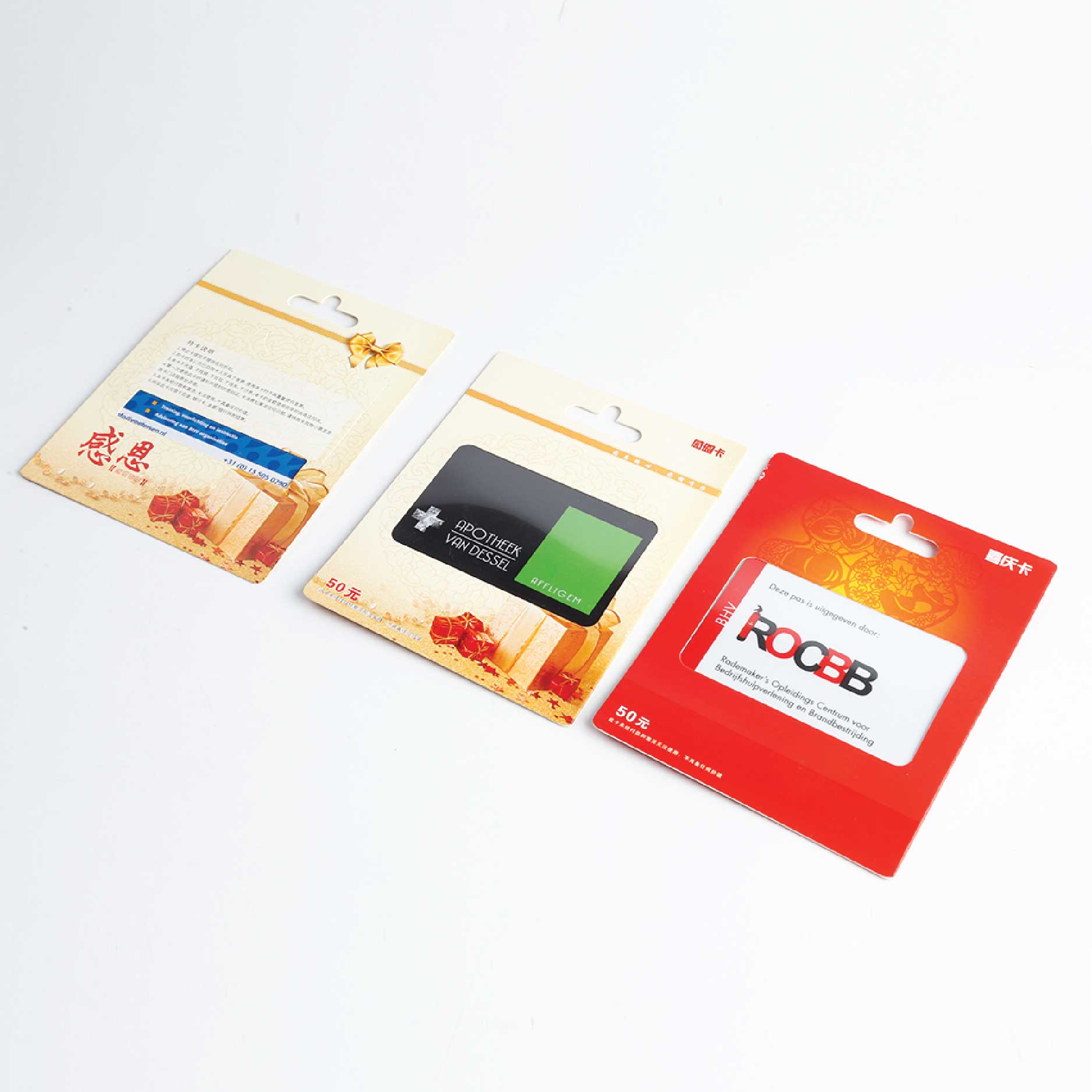 PVC Plastic Business Gift Card