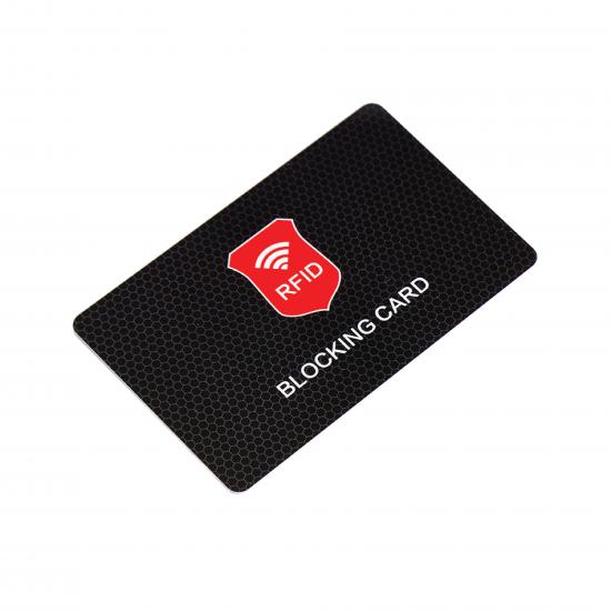 RFID Blocking Card for Credit Bank Card Protection