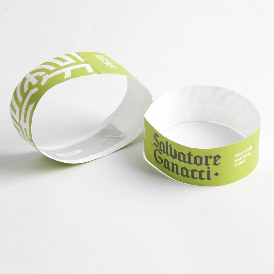 Design Tyevk Paper Wristbands with Chip
